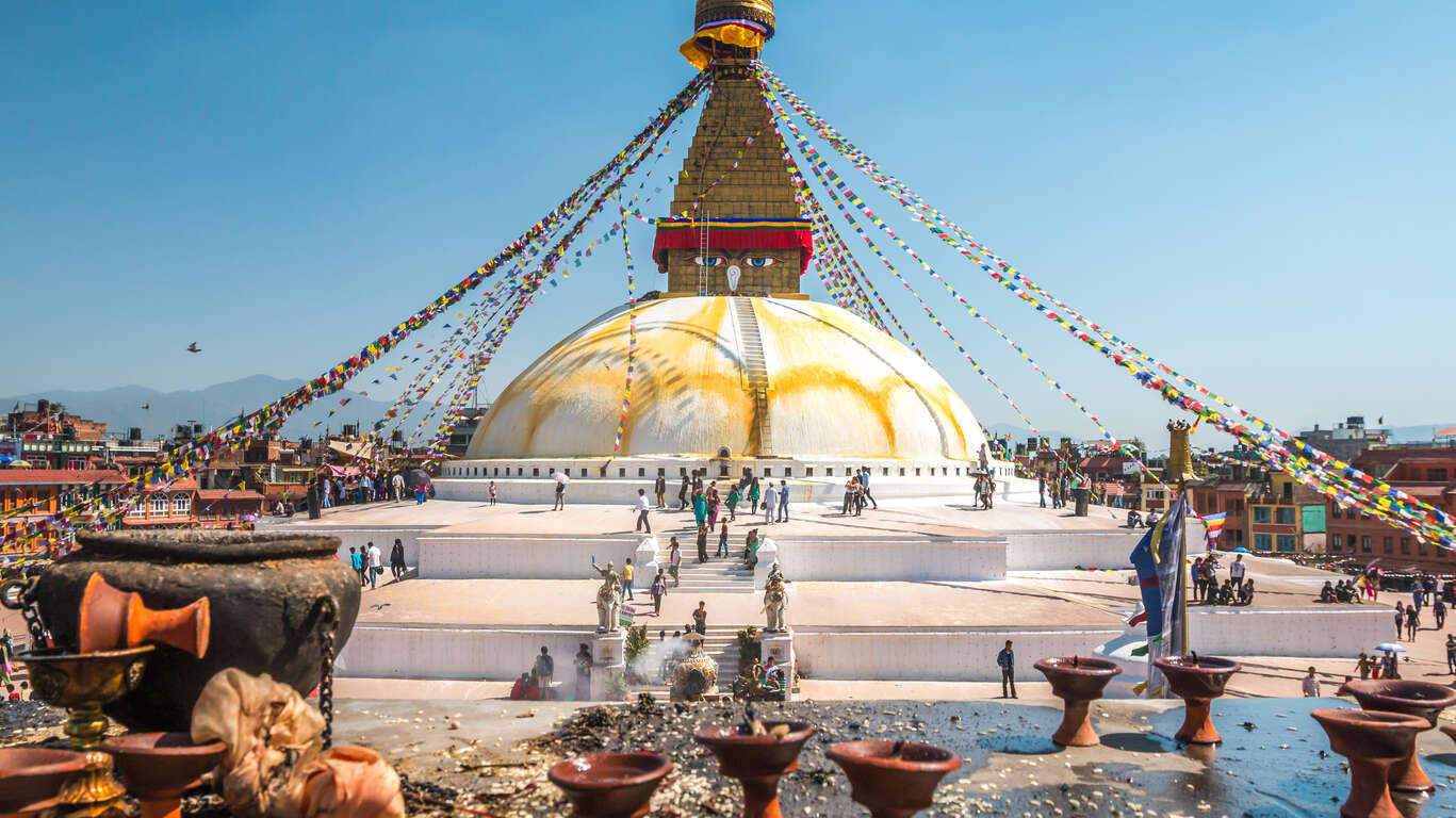 Panoramas du Népal : Katmandou, les cités royales et l’Himalaya