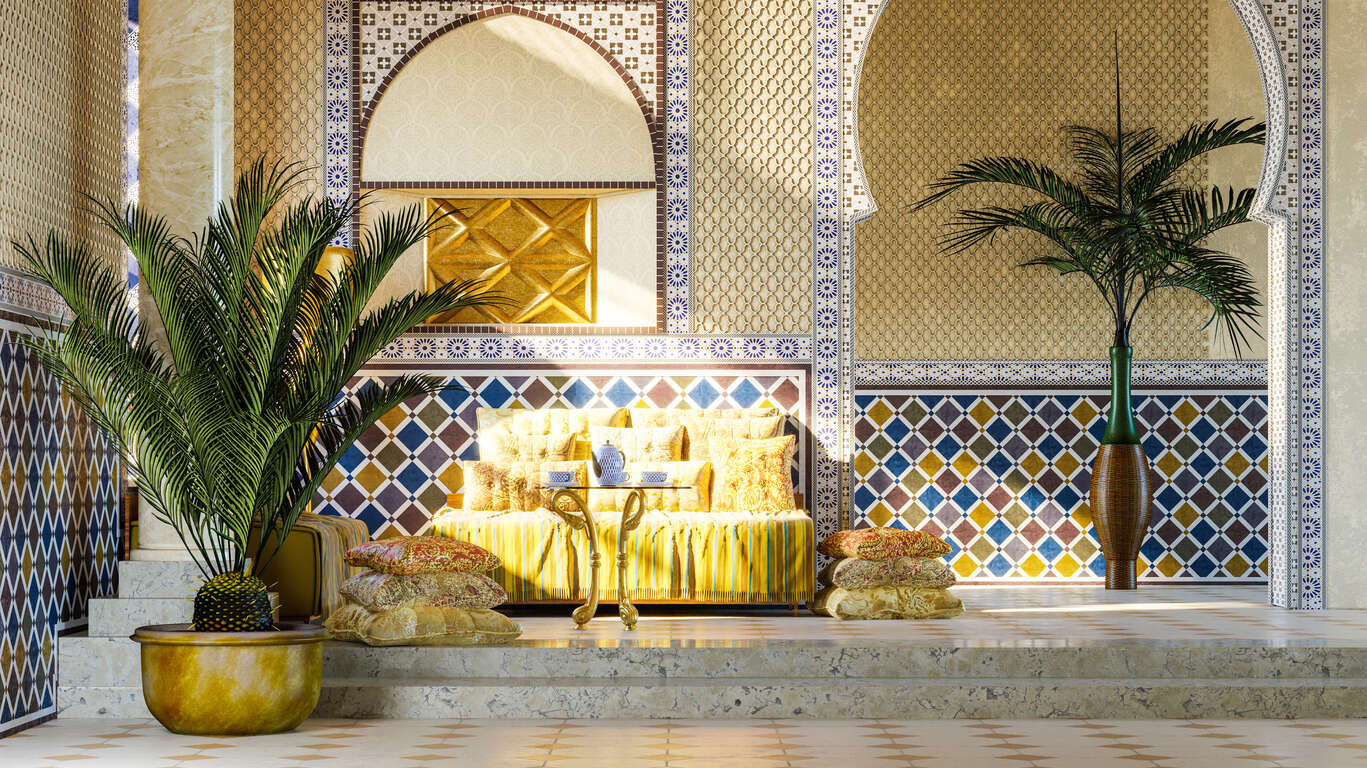 Portefeuille de Culture Marocaine pour Femme, Design de Luxe, avec