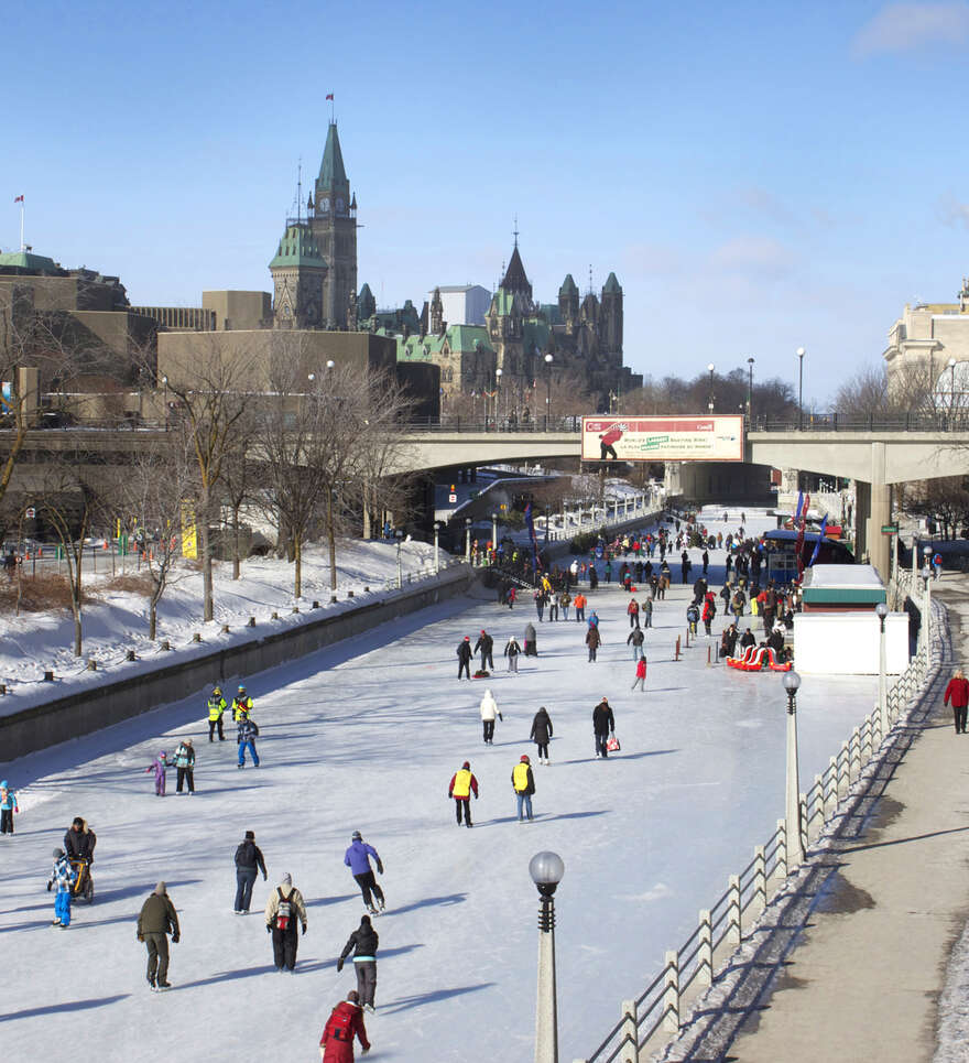 L'hiver : l'Ontario sous son manteau de neige