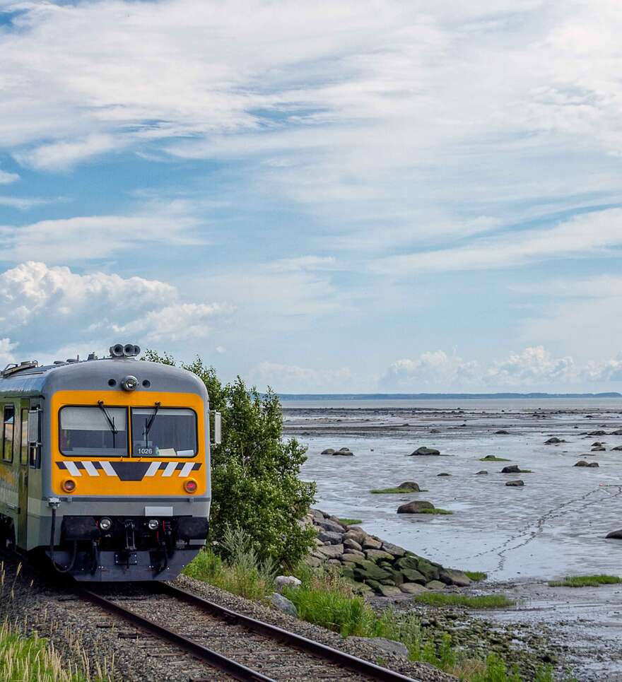 Le Canadien et le train de Charlevoix 