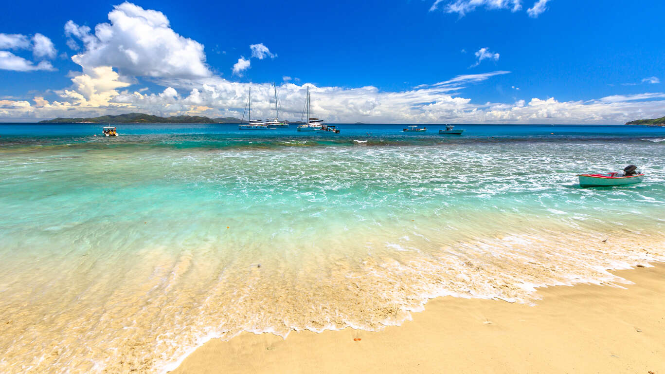 Voyage à Félicité Island aux Seychelles