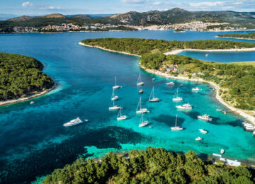 Les îles Dalmates sans conduire