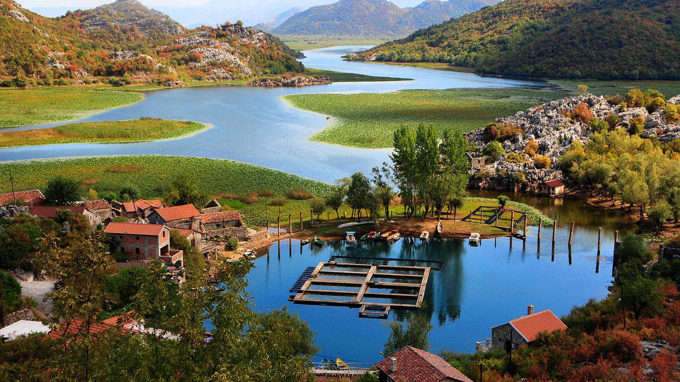 Voyage lac Skadar