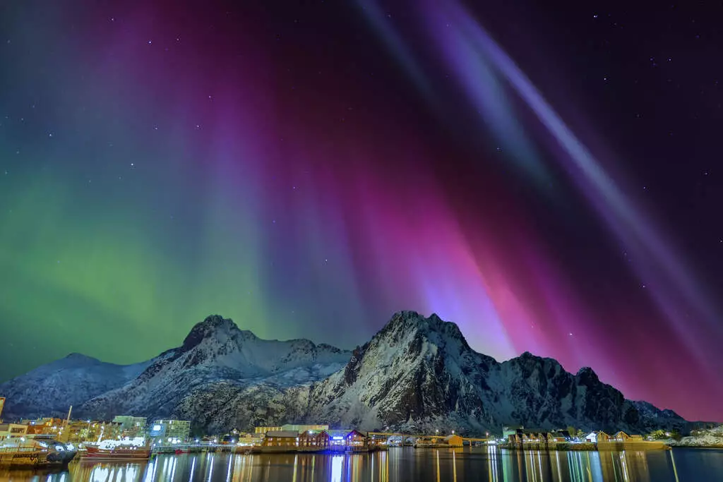 Les îles Lofoten en hiver