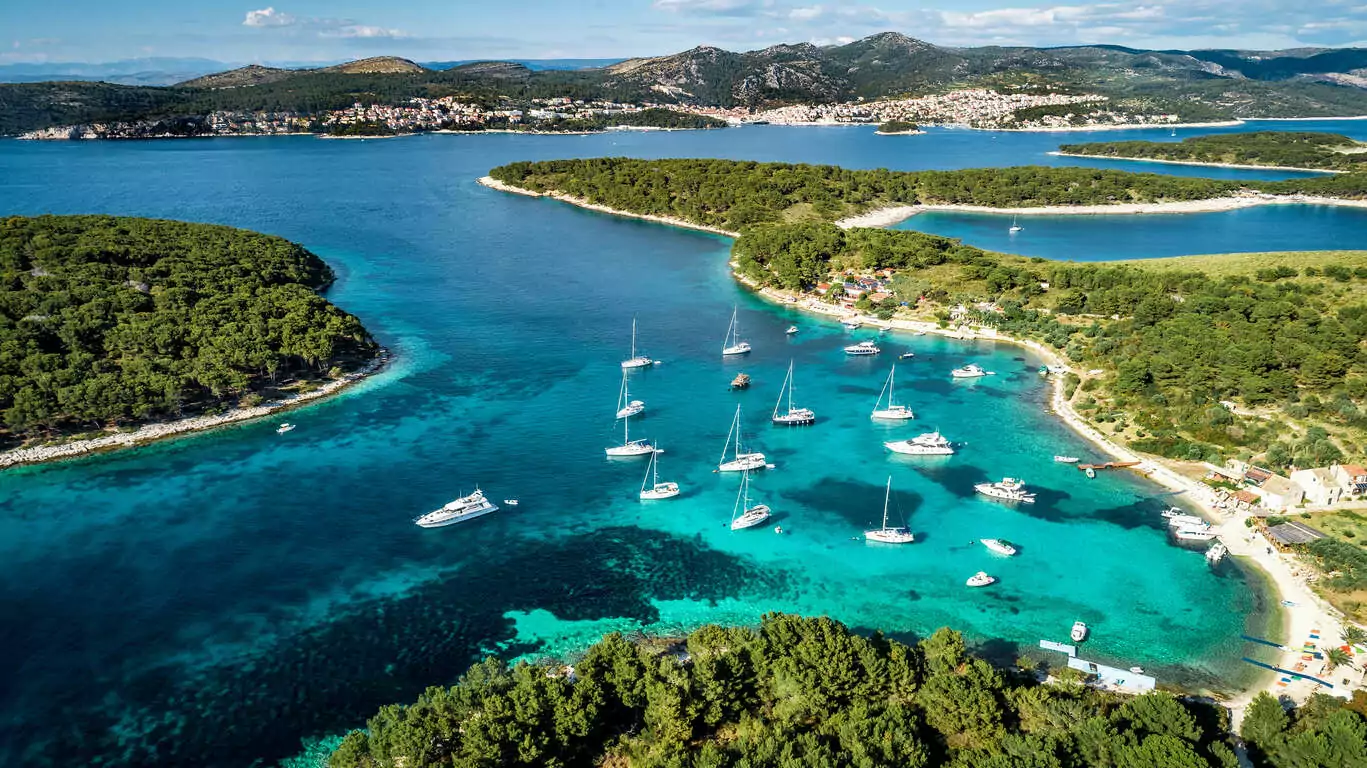 Les îles Dalmates sans conduire